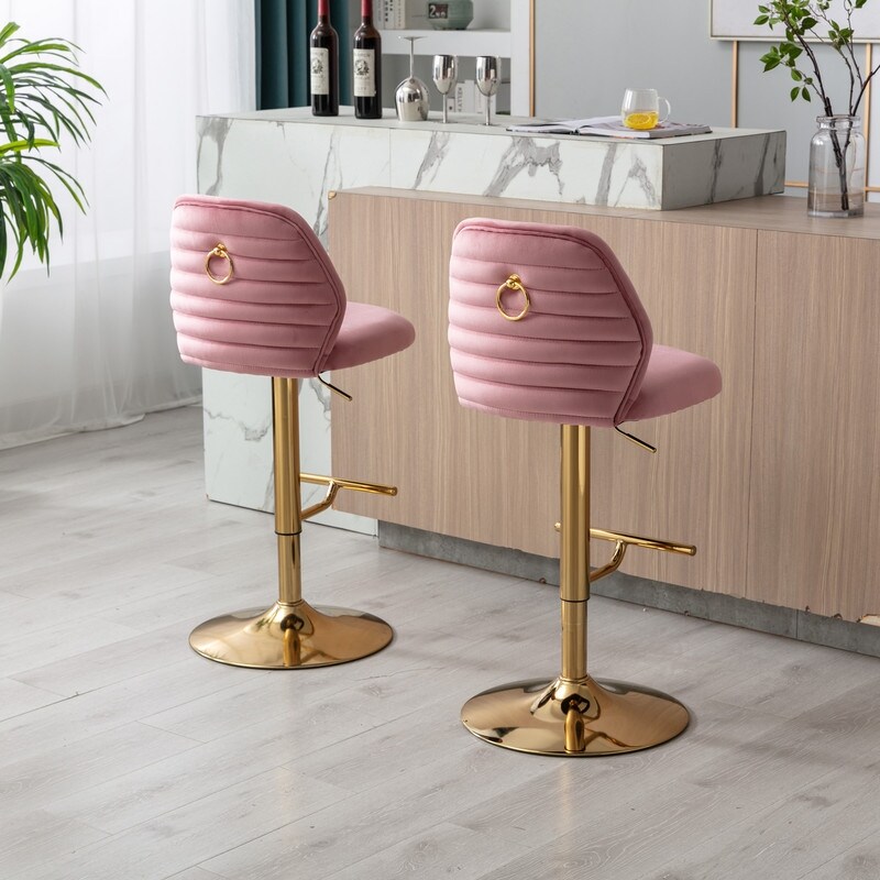 Pink adjustable bar stool clearance
