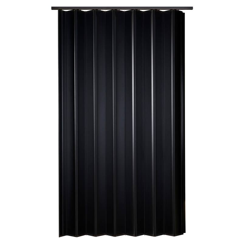 Spectrum Woodshire Black MDF 48-inch Folding Door