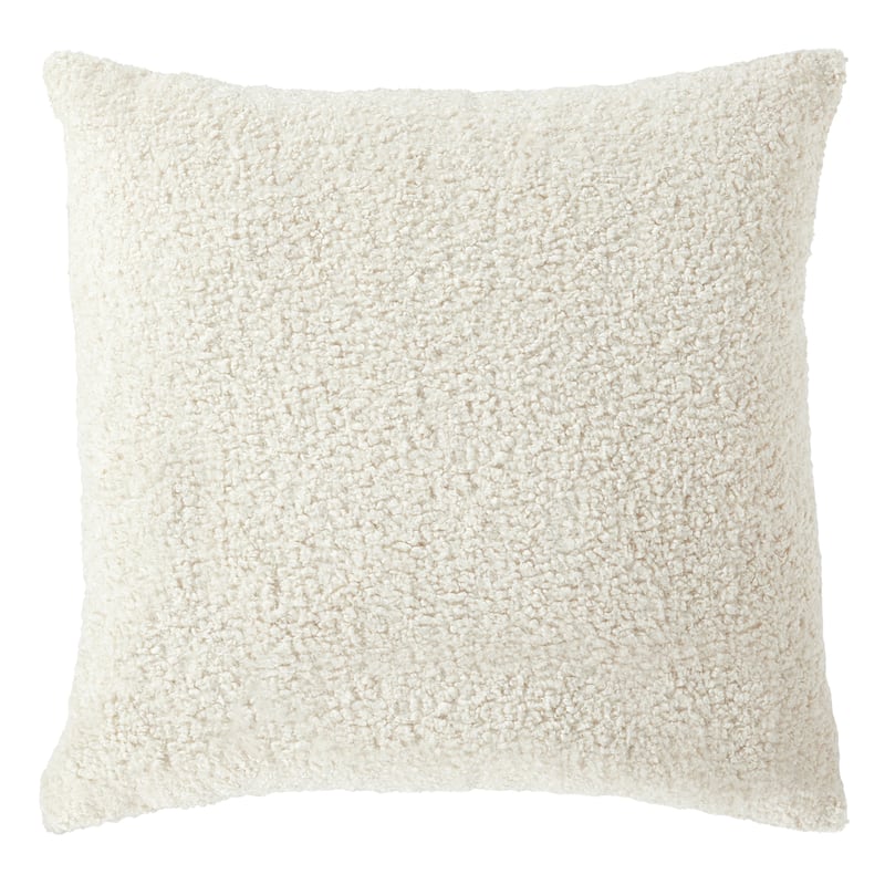 Sorra Home Indoor Soft-Textured Knife Edge Square Pillow
