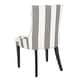 preview thumbnail 5 of 6, SAFAVIEH Dining Becca Grey Dining Chair - 22" x 24.8" x 36.4"