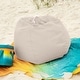 preview thumbnail 11 of 55, Jaxx Kiss Outdoor Patio Bean Bag Chair
