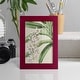 preview thumbnail 6 of 118, Orchid Blooms I -Framed Print w/glass-Cherry Red