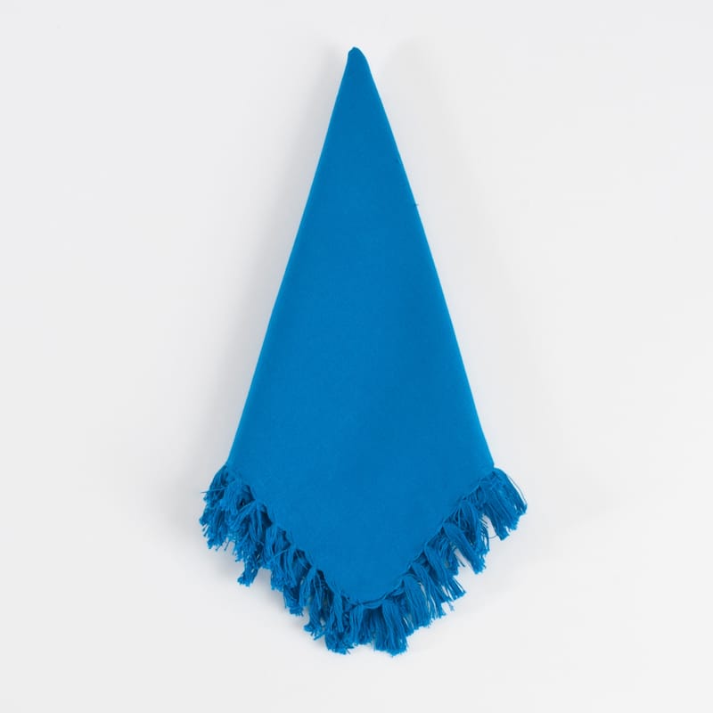 Fringed Design Napkins (set of 4)