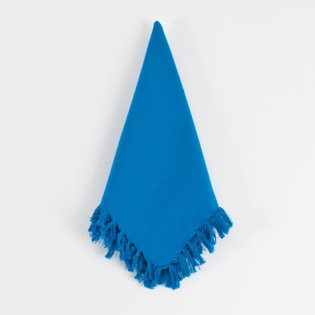 Fringed Design Napkins (set of 4)