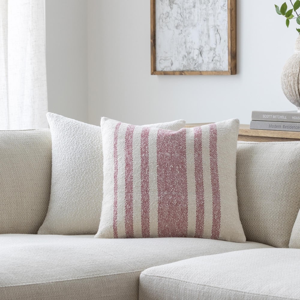 Raekwon Modern & Contemporary Stripe Accent Pillow