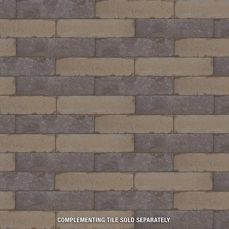 Merola Tile Brickyard Beige 3" x 11-3/4" Porcelain Floor and Wall Tile