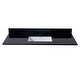 preview thumbnail 16 of 24, Altair Feltre Bathroom Vanity Countertop in Imperial Black Finish