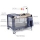 preview thumbnail 5 of 6, Costway Foldable Baby Crib Playpen Playard Pack Travel Infant 3-in-1 - 40'' x 27.5'' x 30''
