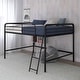 preview thumbnail 1 of 20, Avenue Greene Avery Junior Full Metal Loft Bed