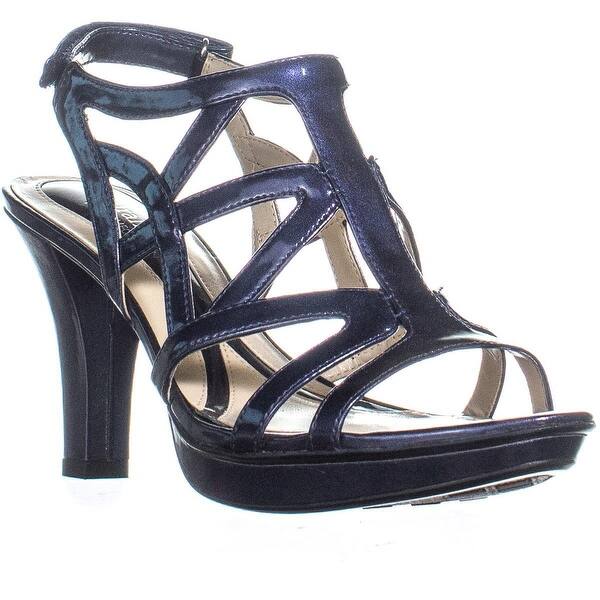 Shop Naturalizer Danya Comfort Dress Sandals Navy 7 Us Free