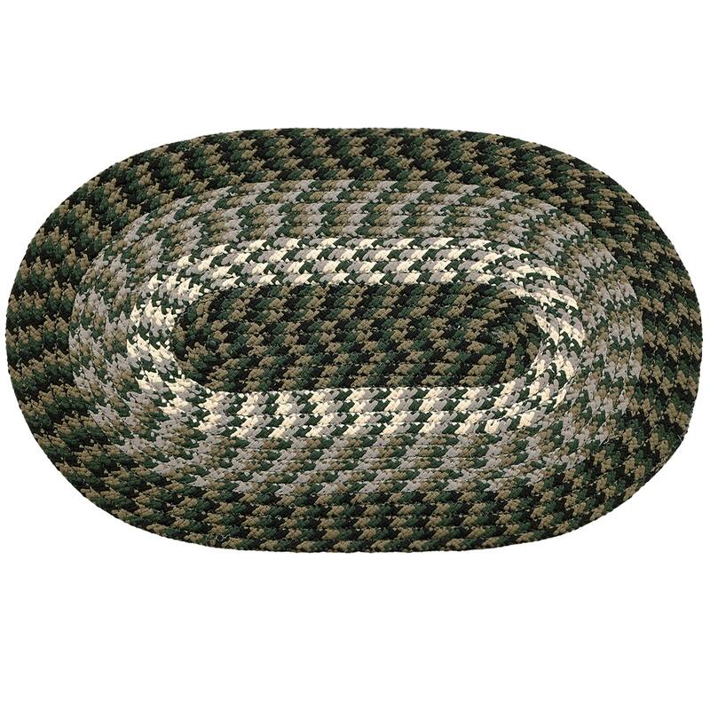 Better Trends Alpine Braid 100% Polypropylene Stain-resistant & Double-Sided Reversible Durable Indoor Area Utility Rug