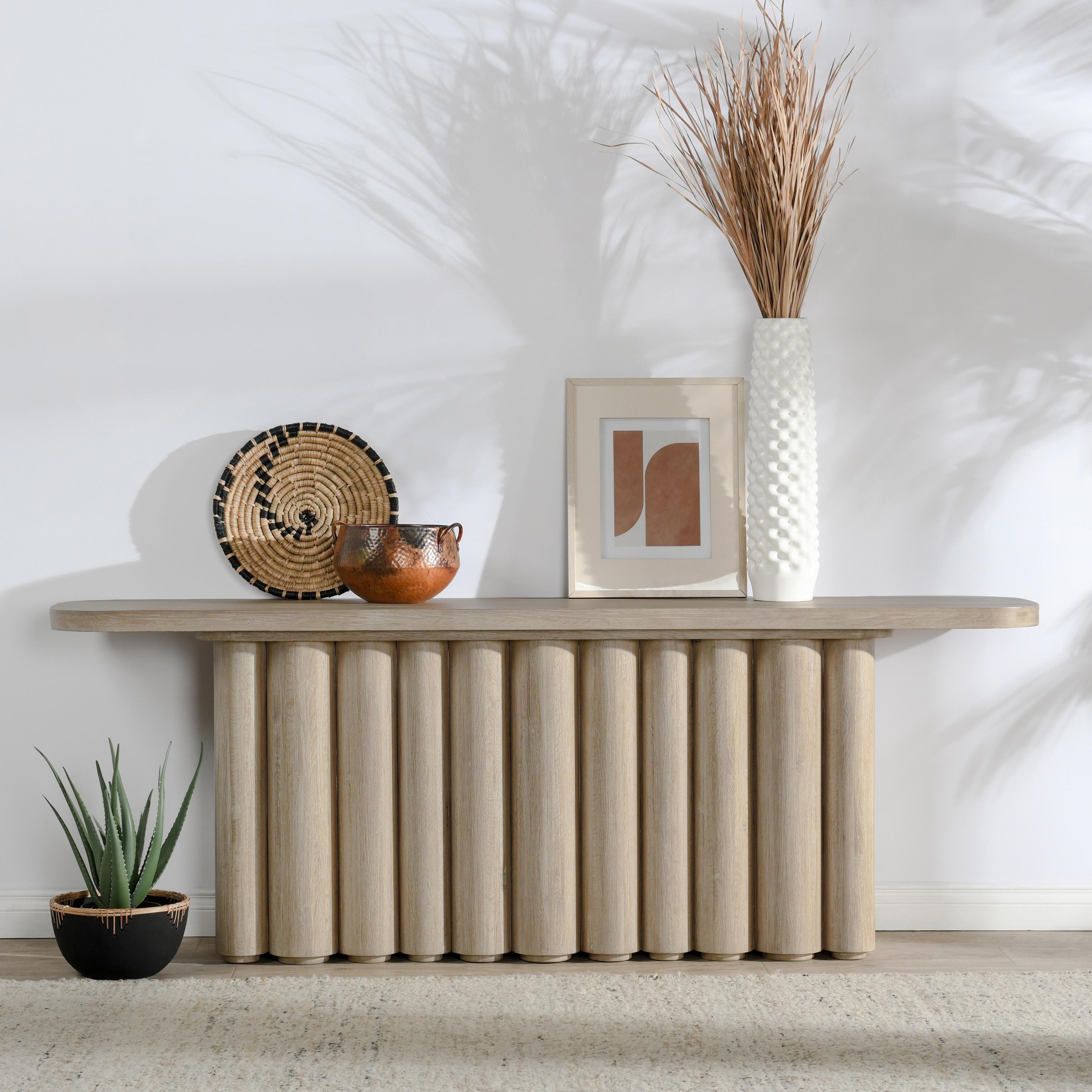 Classic Home Tiber Oak Console Table