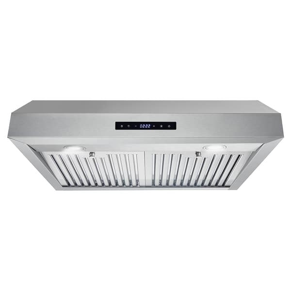 slide 2 of 12, Cosmo 30 in. Ducted Under Cabinet Range Hood with 380 CFM, 3 Fan Speeds