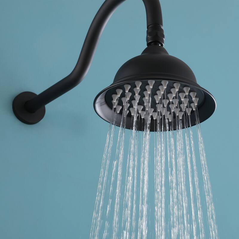 Vintage Style Bathroom Shower System With Rough-in Valve