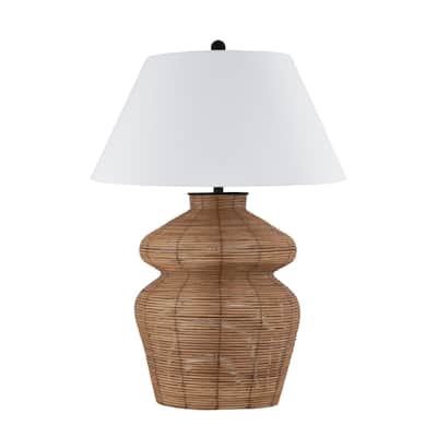 Virginia 37" Table Lamp with Fabric Shade