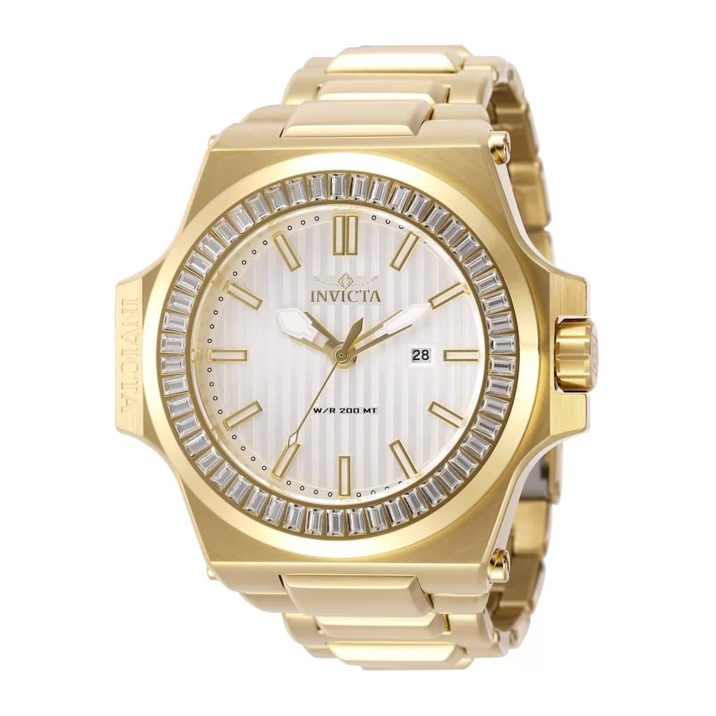 Invicta Men's 49136 Akula Quartz PC32 Silver Dial Watch