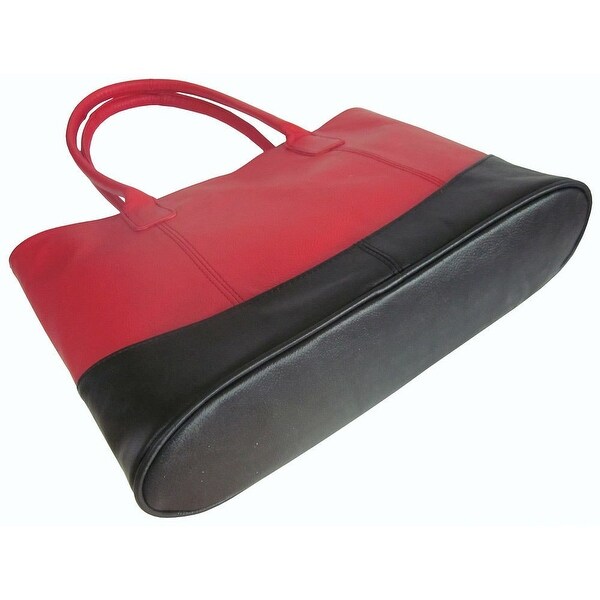 amerileather casual leather tote