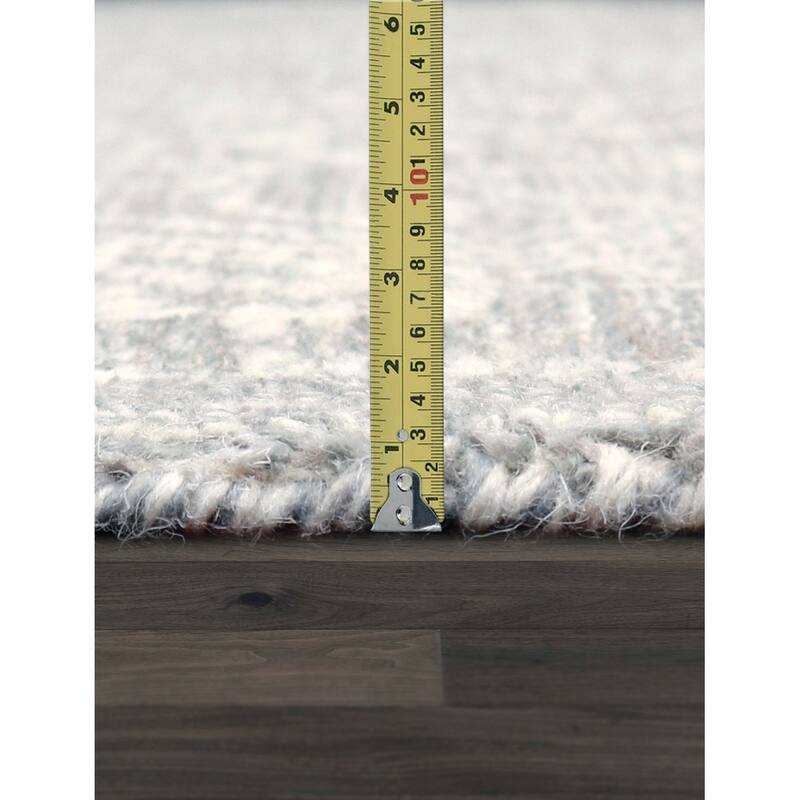 Pasargad Home Modern Hand-Tufted Wool Area Rug