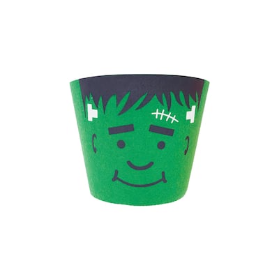 Frankenstein Felt Candy Bucket Large