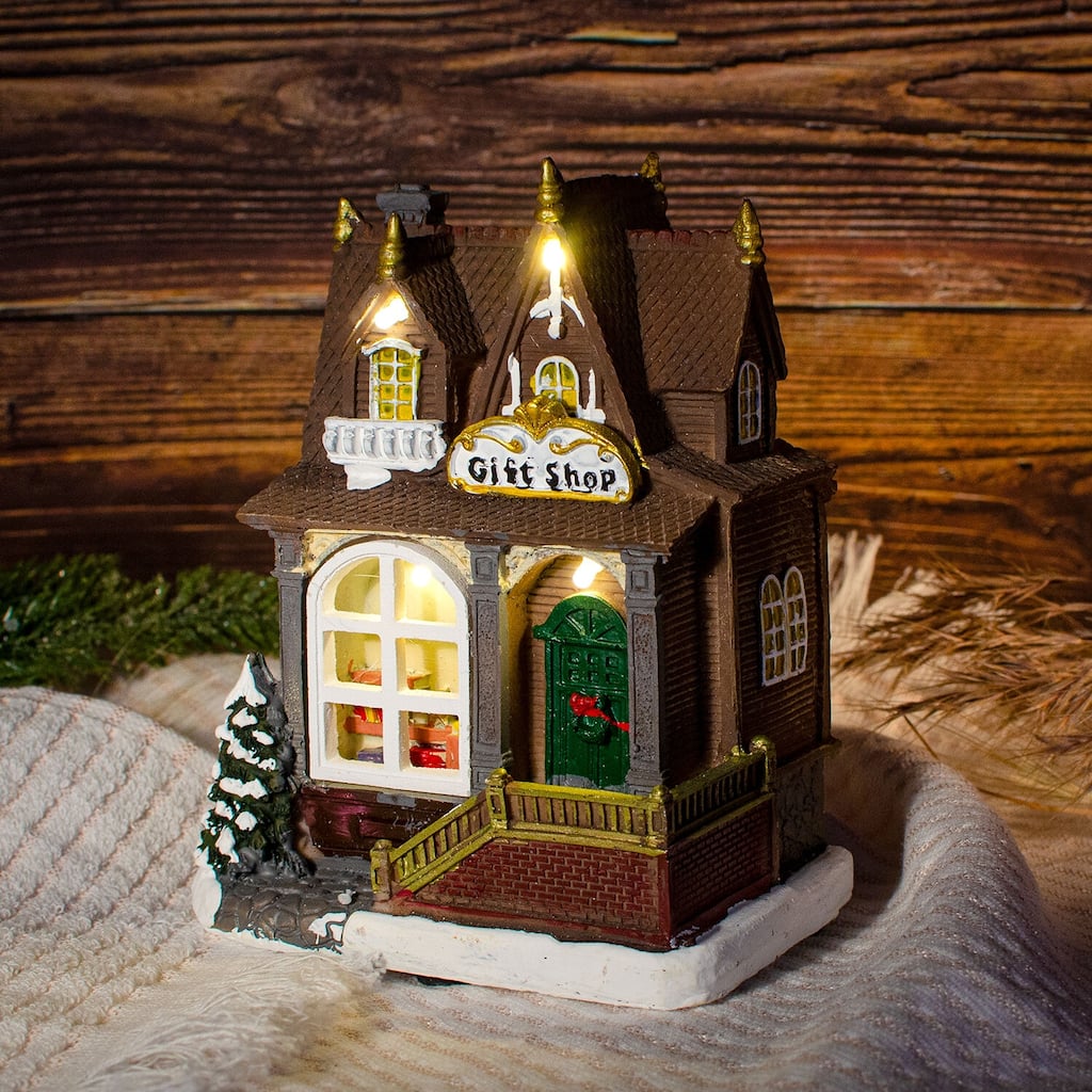 Gifts Shop LED Christmas Decor - 4.5 х 3.3 х 5.3"