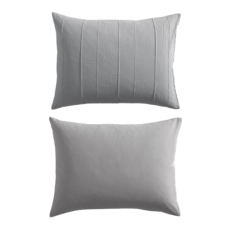 Vera Wang Woven Tucks Reversible Comforter Set