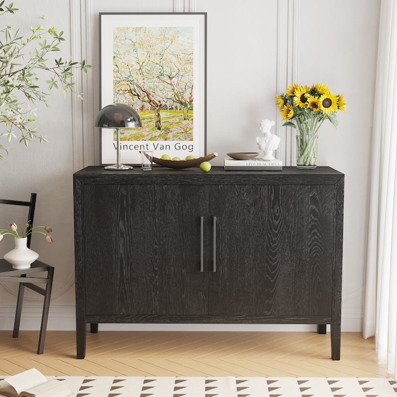 Wooden Storage Sideboard Cabinet with 2 Doors