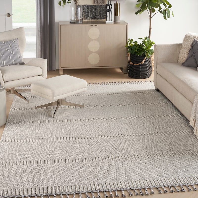 Nourison Elwood Moroccan Geometric Area Rug