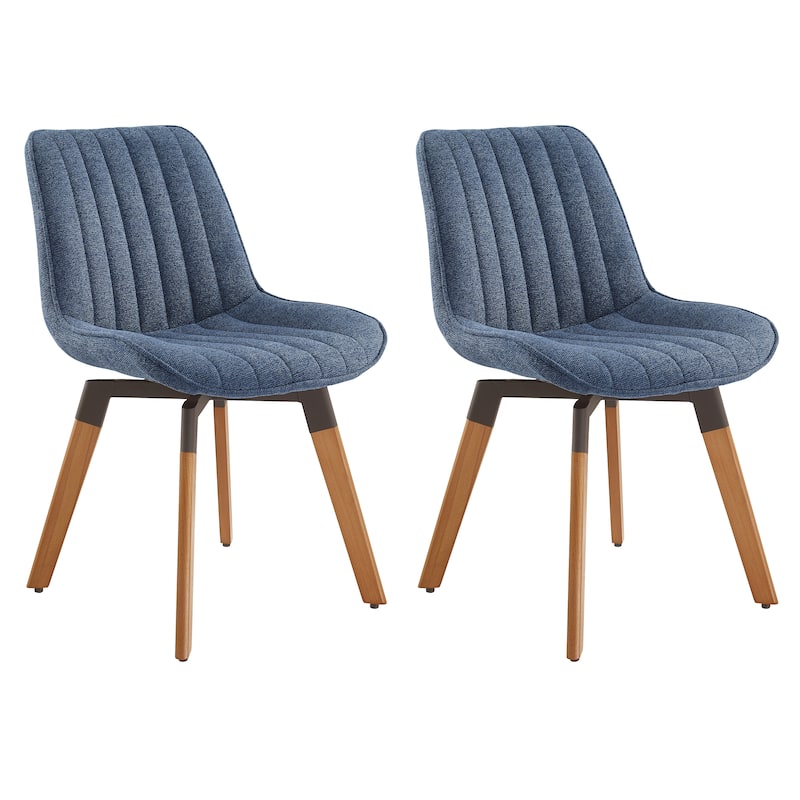 Art Leon Rustic Swivel Dining Chair (Set of 2)