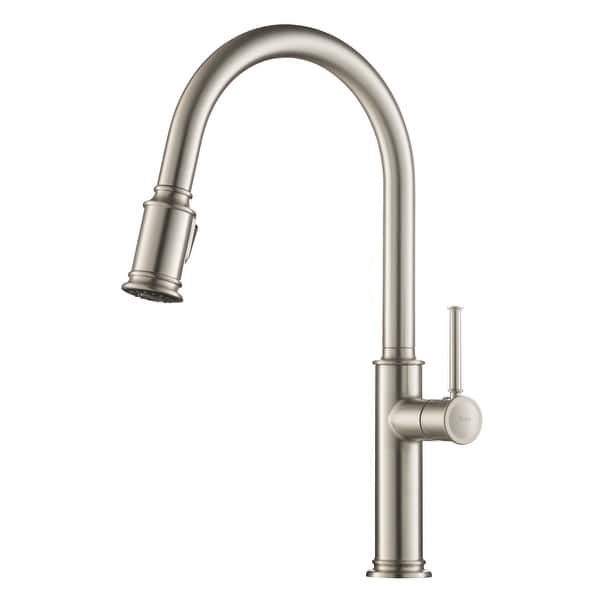 Kraus Sellette 2-Function 1-Handle 1-Hole Pulldown Kitchen ...