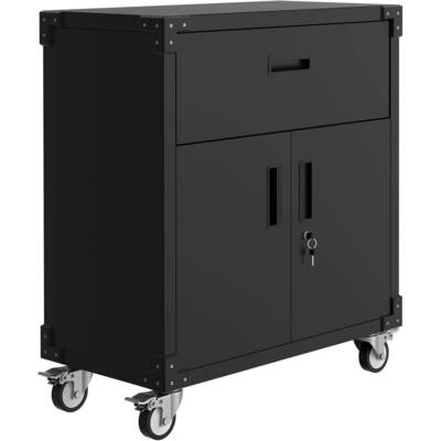 Heavy Duty Metal Garage Storage Cabinet for Warehouse Workshop - N/A