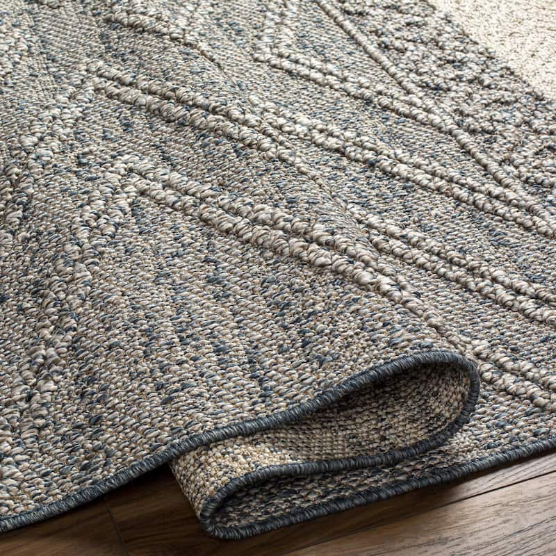 Livabliss Sarasota Scandinavian Diamond Indoor / OutdoorArea Rug