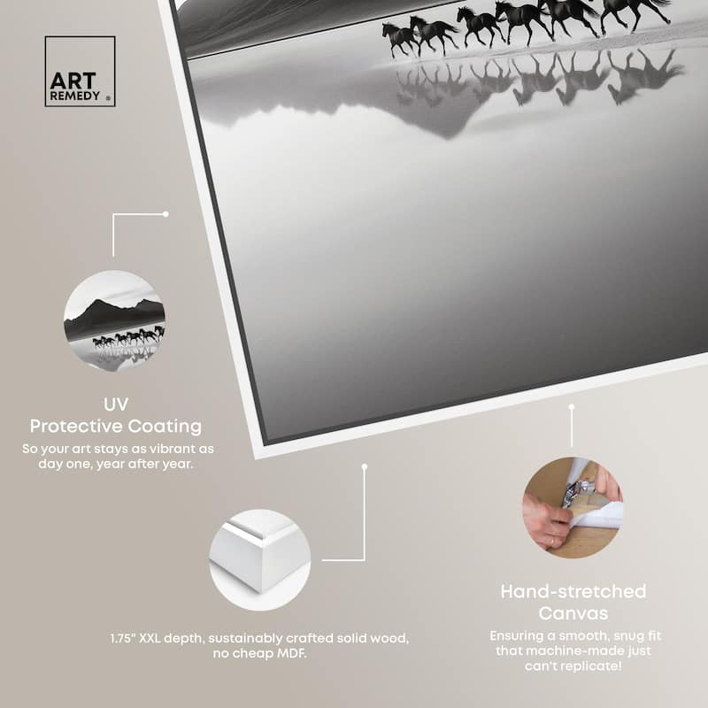 Run of Freedom I Canvas by Art Remedy