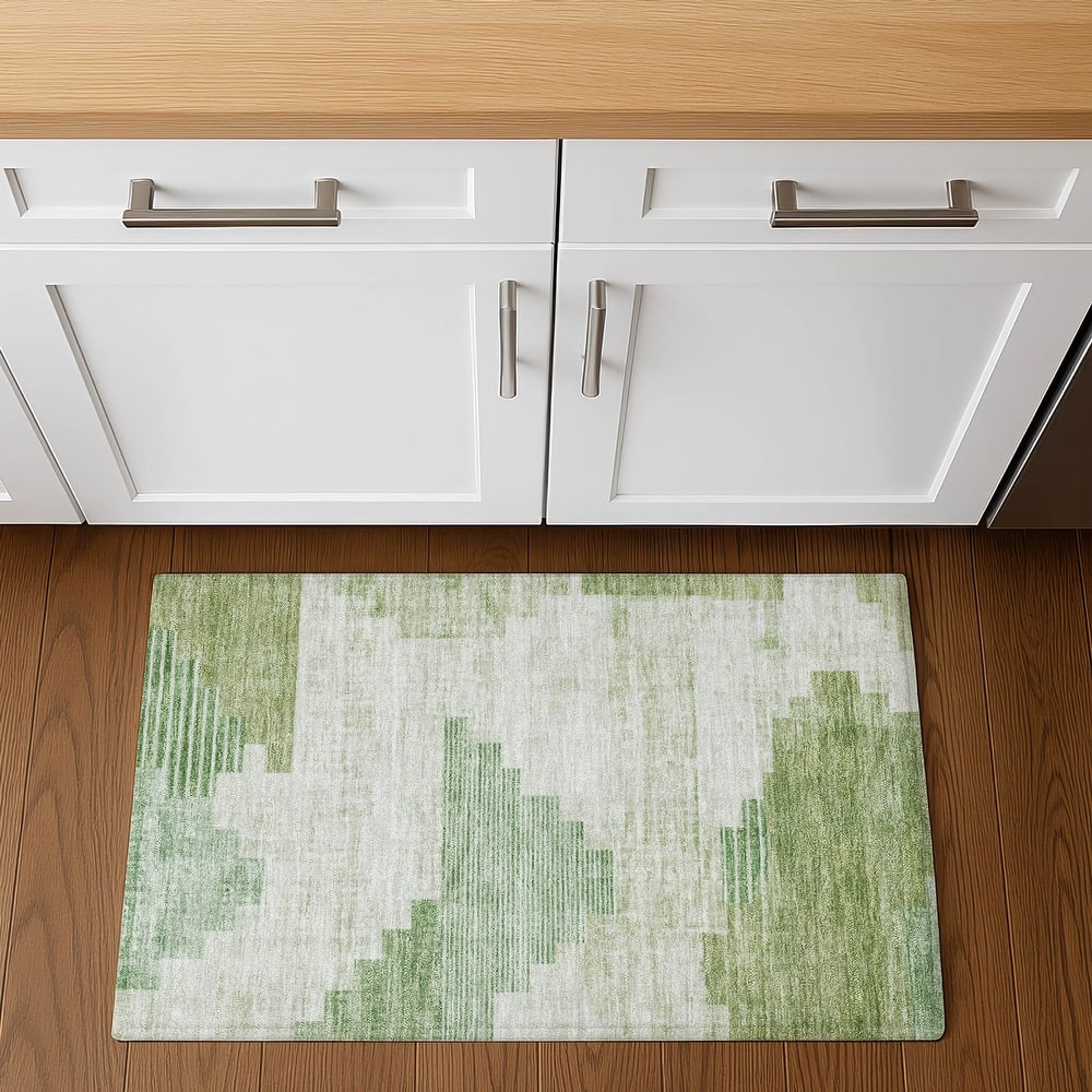 Premium Washable Super Soft Geo Global Mayfield Rug