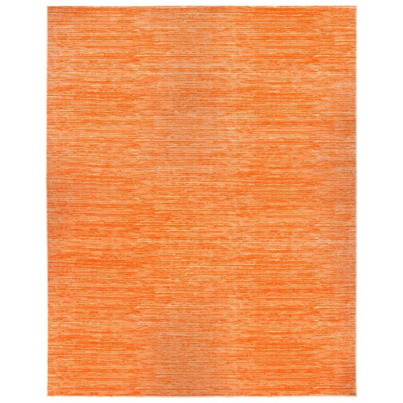 SAFAVIEH Vision Sunanda Modern Ombre Tonal Rug - 10' x 14' - Orange