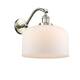 Option Brushed Satin Nickel / Matte White Cased