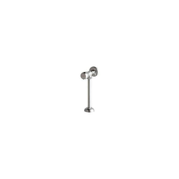 Chicago Faucets Angle Urinal Valve with Push Button Handle, Loose Wall