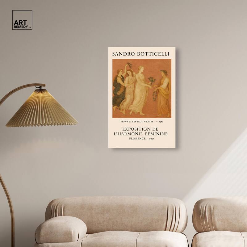 Exposition of Feminine Canvas by Art Remedy, Gallery Wrapped