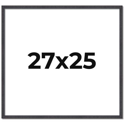 27x25 Frame Brown Picture Frame - Complete Modern Photo Frame Includes