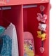 preview thumbnail 5 of 4, Disney Princess Dress & Play Boutique - Pretend Play Costume Storage Closet/Wardrobe