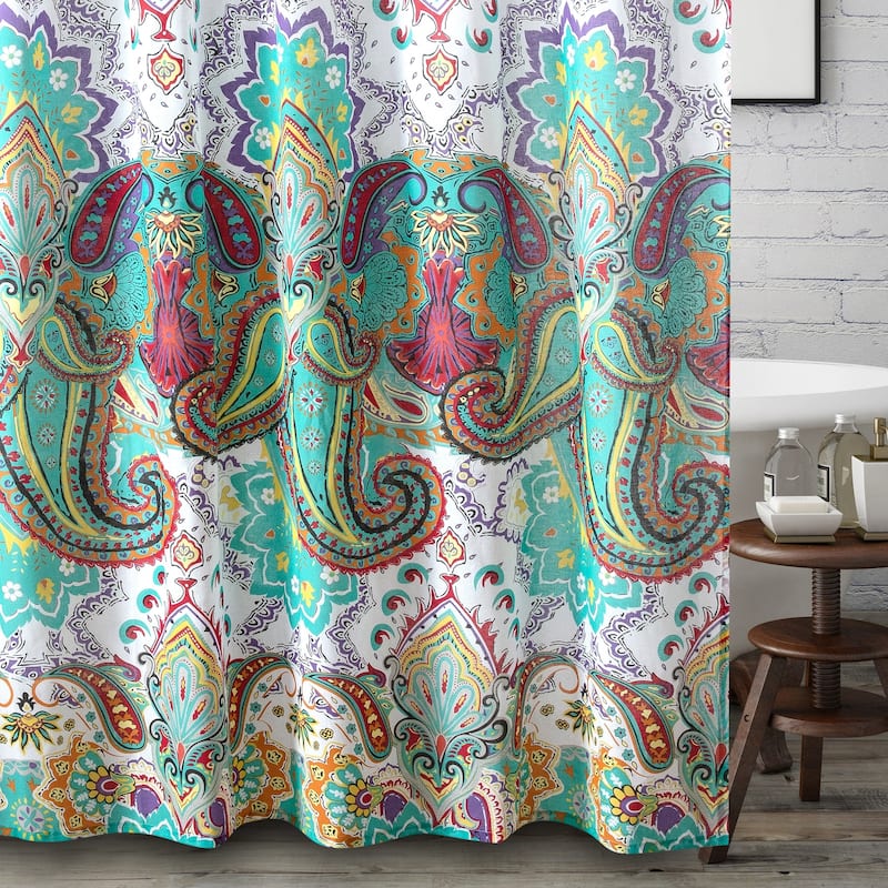 The Curated Nomad Horsdal Shower Curtain