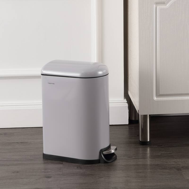 happimess Roland Mini Step-Open Trash Can