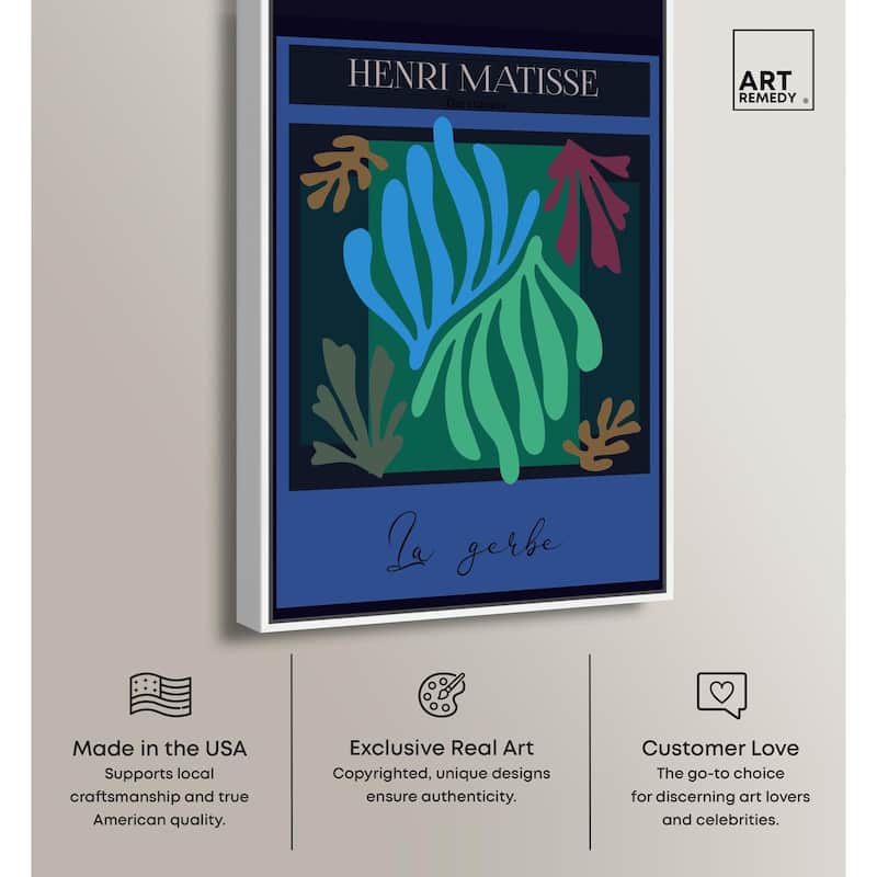 The Cutouts Canvas by Art Remedy