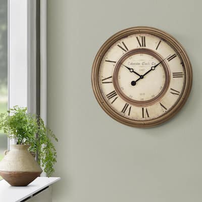 20" Round Wall Clock