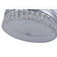 preview thumbnail 4 of 10, Mid-century Retractable Ceiling Lighted Fandelier with Remote - 42 inches