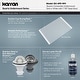 preview thumbnail 46 of 75, Karran Undermount Quartz Bar Single Bowl Sink