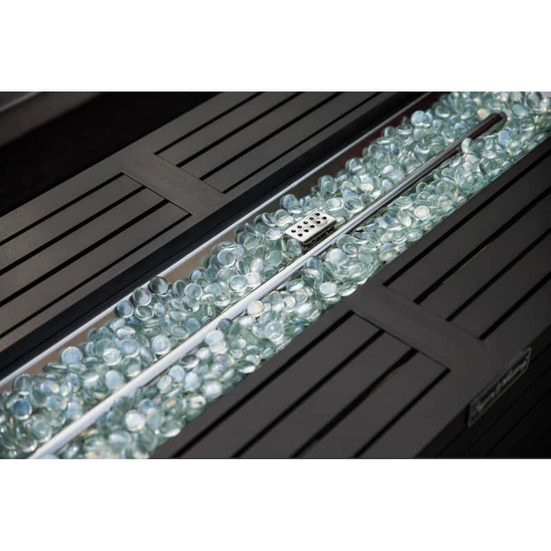 57in Outdoor Gas Propane Fire Pits Table 50000BTU Firepit Fireplace