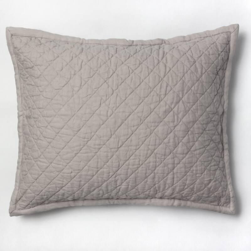 Wacissa Linen Sham - Euro Square