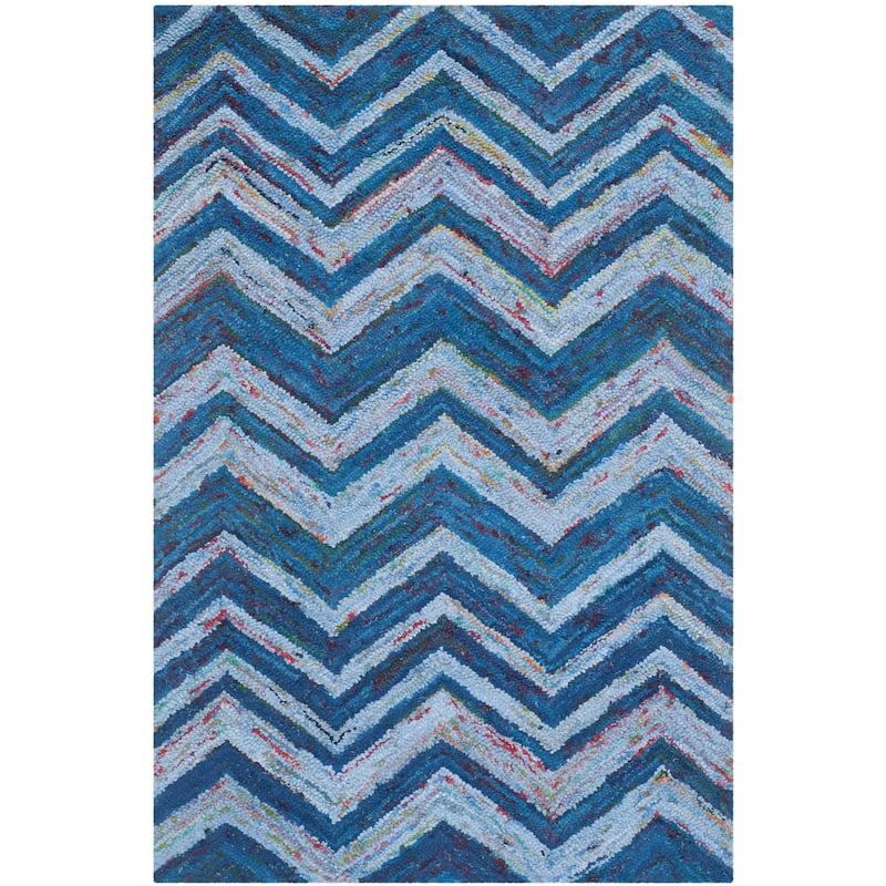 SAFAVIEH Handmade Nantucket Arijana Contemporary Cotton Rug