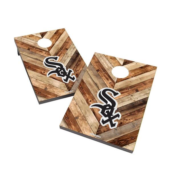 slide 2 of 5, Chicago White Sox 2x4 MLB Cornhole Bag Toss Include Carry Case