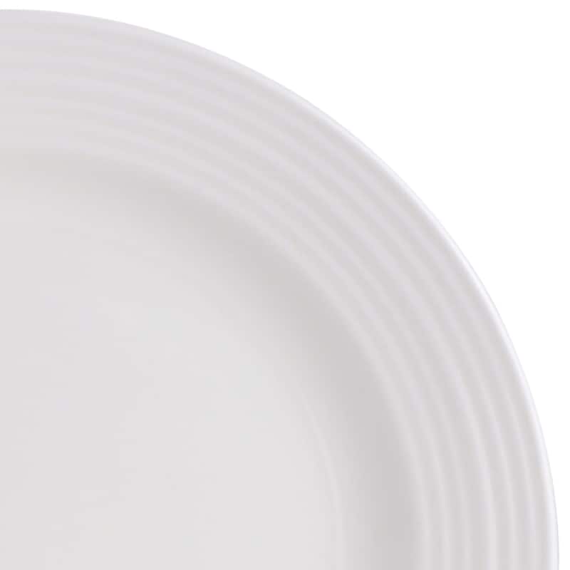 Gibson Home Amelia Court 16-Piece Dinnerware Set - White